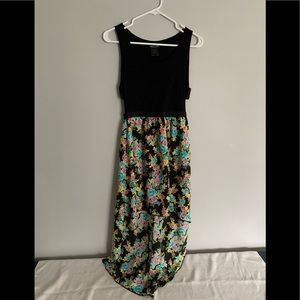 Colorful full length dress